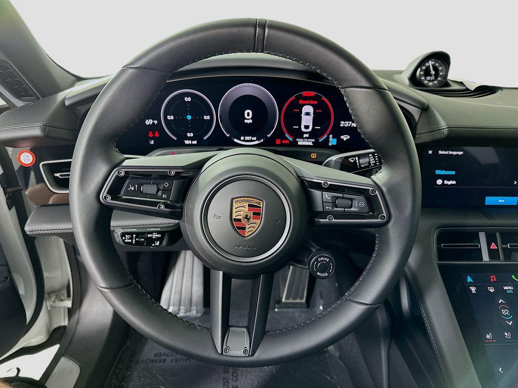 new 2025 Porsche Taycan car, priced at $148,575
