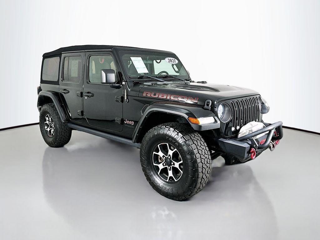 used 2021 Jeep Wrangler Unlimited car, priced at $30,995