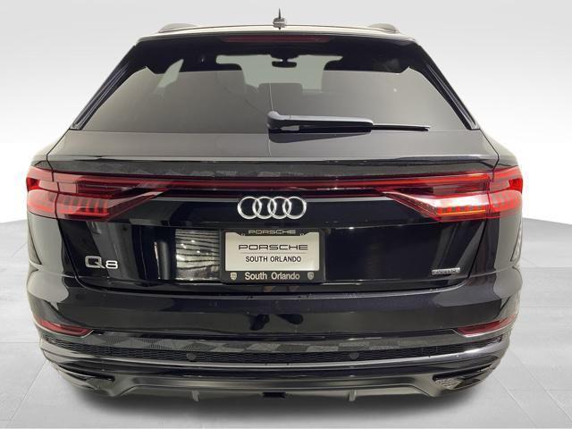 used 2021 Audi Q8 car, priced at $31,495
