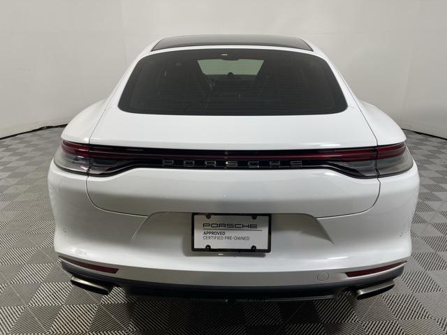 used 2021 Porsche Panamera car, priced at $63,000