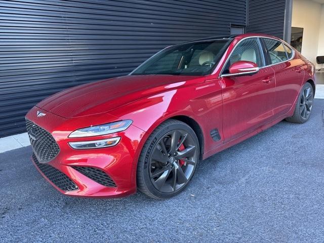 used 2023 Genesis G70 car, priced at $37,995