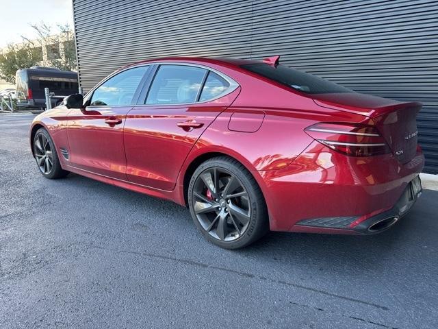 used 2023 Genesis G70 car, priced at $37,995