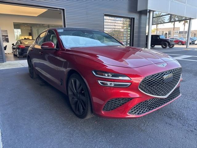 used 2023 Genesis G70 car, priced at $37,995