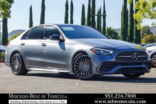 used 2022 Mercedes-Benz C-Class car, priced at $38,991