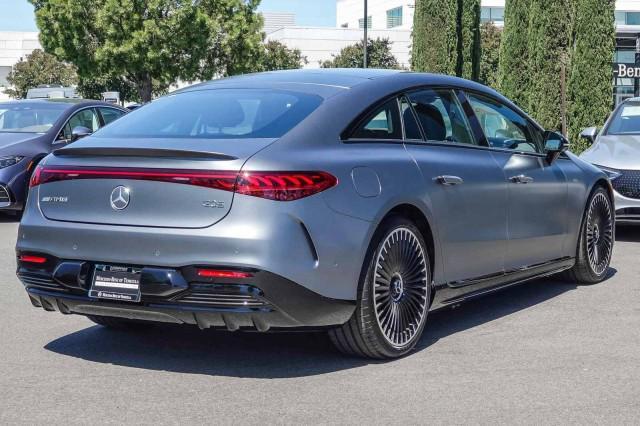 new 2023 Mercedes-Benz AMG EQS car, priced at $156,495