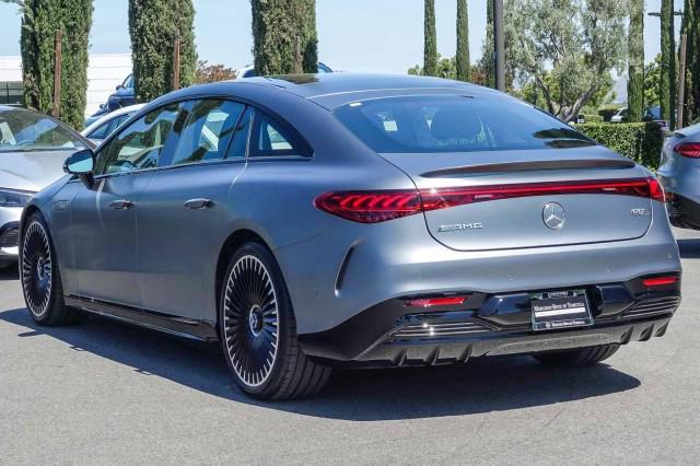 new 2023 Mercedes-Benz AMG EQS car, priced at $156,495