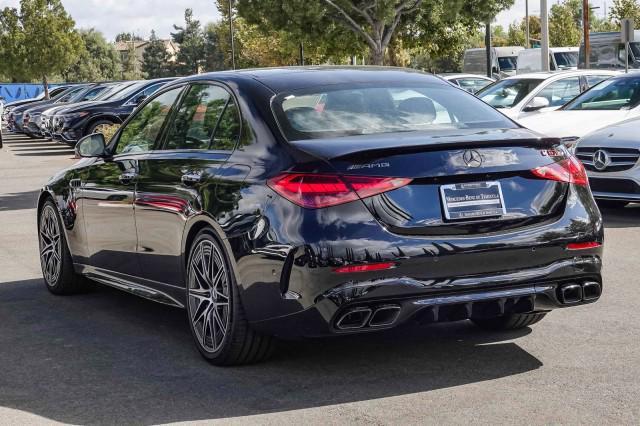 new 2024 Mercedes-Benz AMG C 63 car, priced at $87,795