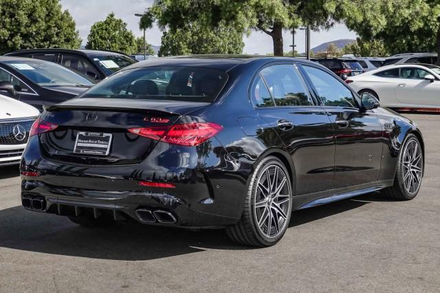 new 2024 Mercedes-Benz AMG C 63 car, priced at $87,795