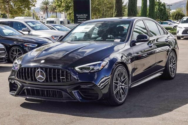 new 2024 Mercedes-Benz AMG C 63 car, priced at $87,795