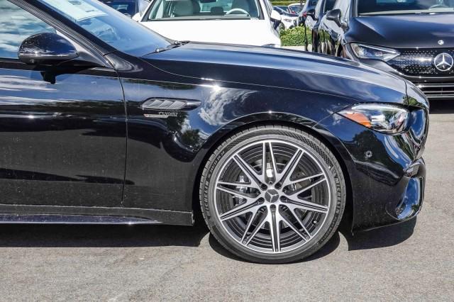 new 2024 Mercedes-Benz AMG C 63 car, priced at $87,795