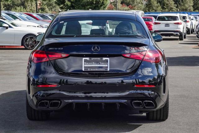 new 2024 Mercedes-Benz AMG C 63 car, priced at $87,795