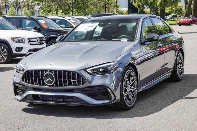 new 2024 Mercedes-Benz AMG C 43 car, priced at $78,170