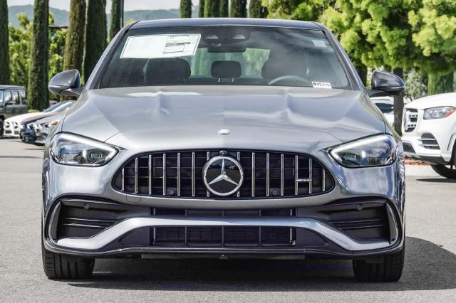 new 2024 Mercedes-Benz AMG C 43 car, priced at $78,170