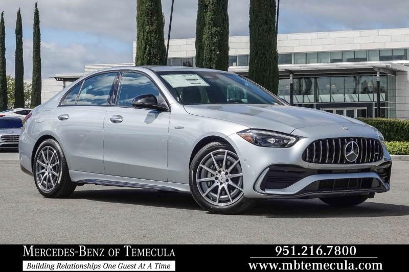 new 2024 Mercedes-Benz AMG C 43 car, priced at $68,010