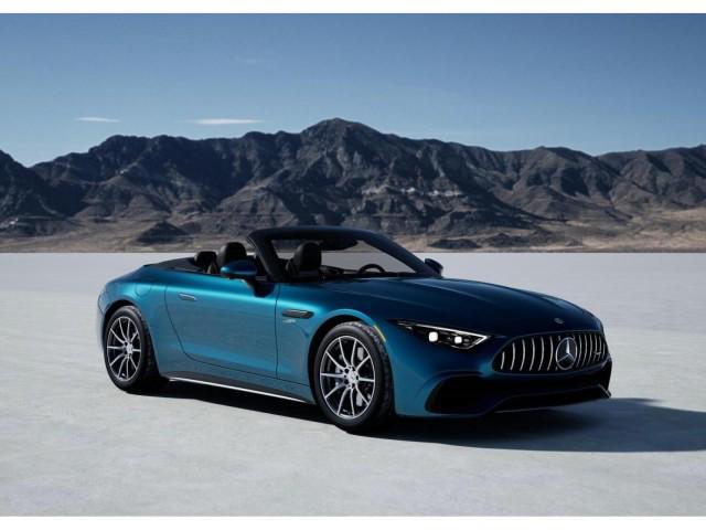 new 2025 Mercedes-Benz AMG SL 43 car, priced at $116,280