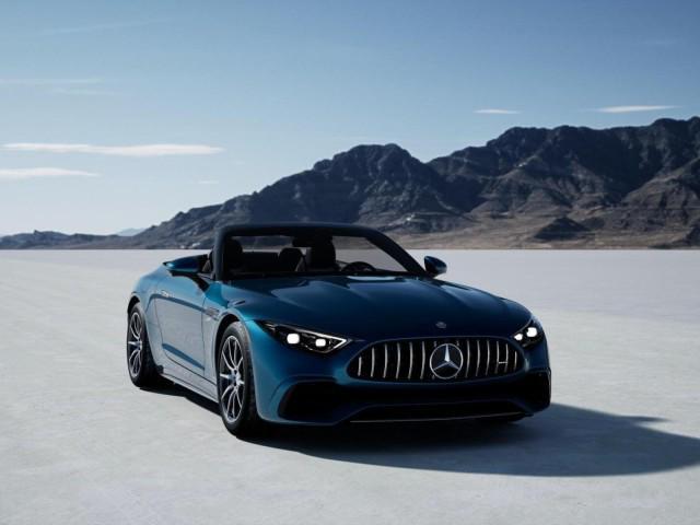 new 2025 Mercedes-Benz AMG SL 43 car, priced at $116,280