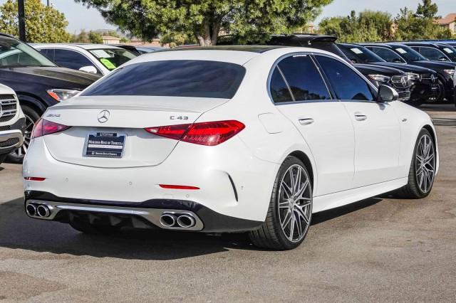 used 2023 Mercedes-Benz AMG C 43 car, priced at $53,994