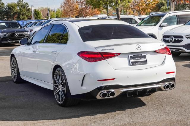 used 2023 Mercedes-Benz AMG C 43 car, priced at $53,994