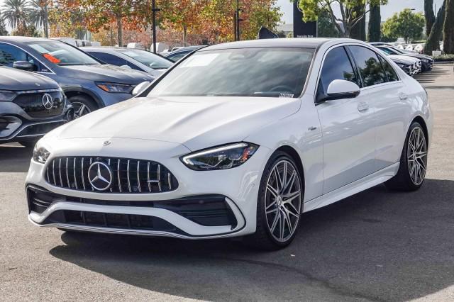 used 2023 Mercedes-Benz AMG C 43 car, priced at $53,994