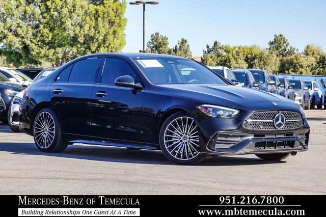 used 2022 Mercedes-Benz C-Class car, priced at $39,991