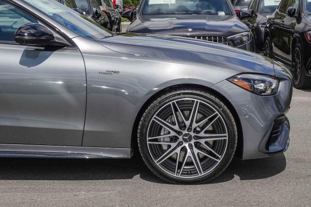 new 2024 Mercedes-Benz AMG C 43 car, priced at $75,735