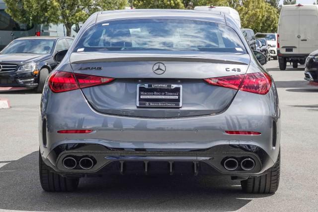 new 2024 Mercedes-Benz AMG C 43 car, priced at $75,735