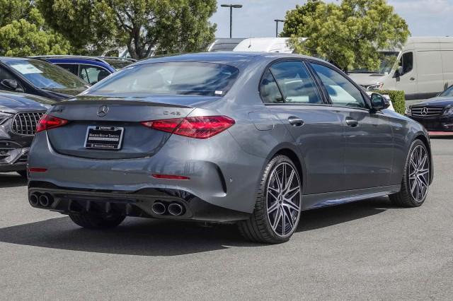 new 2024 Mercedes-Benz AMG C 43 car, priced at $75,735