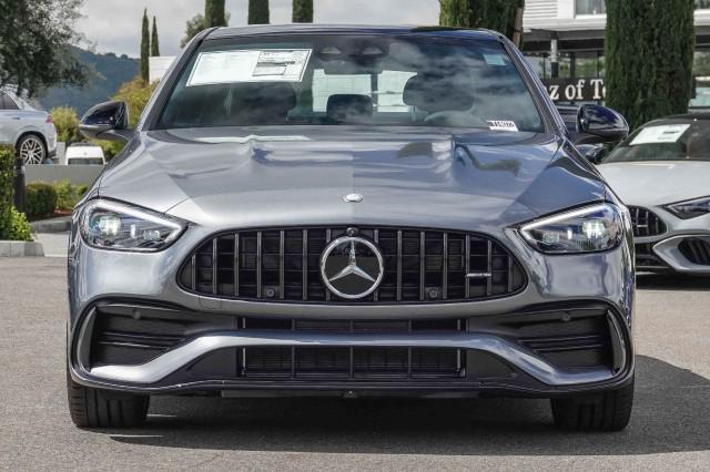 new 2024 Mercedes-Benz AMG C 43 car, priced at $75,735