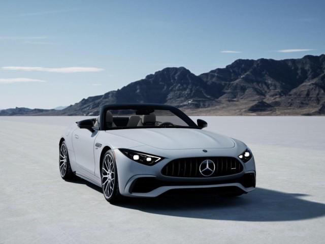 new 2025 Mercedes-Benz AMG SL 43 car, priced at $129,480