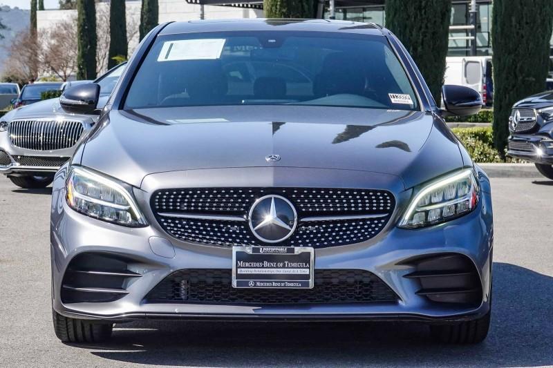 used 2021 Mercedes-Benz C-Class car, priced at $35,993