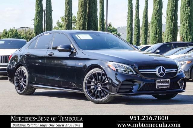 used 2021 Mercedes-Benz AMG C 43 car, priced at $51,991