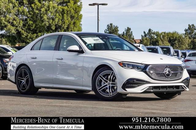 new 2025 Mercedes-Benz E-Class car, priced at $77,395