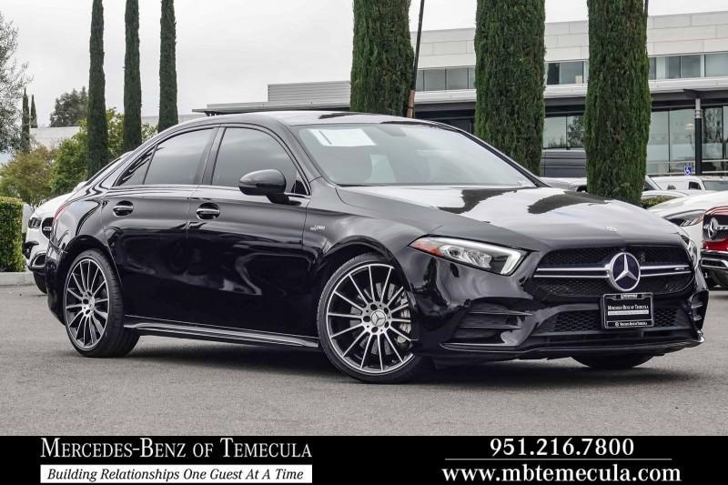 used 2021 Mercedes-Benz AMG A 35 car, priced at $38,991