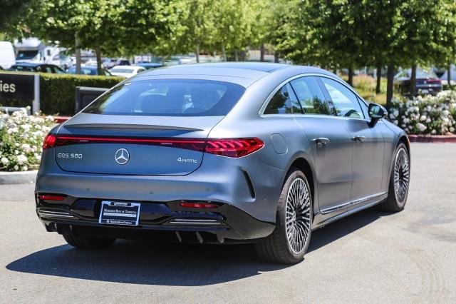 new 2024 Mercedes-Benz EQS 580 car, priced at $141,555