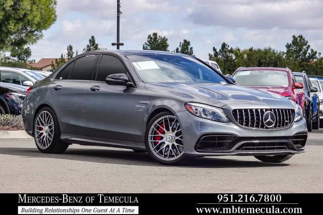 used 2021 Mercedes-Benz AMG C 63 car, priced at $66,991