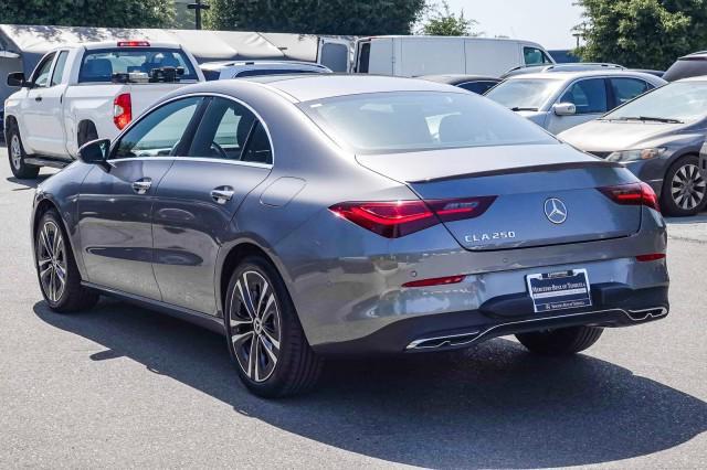 new 2025 Mercedes-Benz CLA 250 car, priced at $49,165