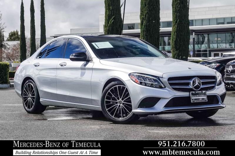 used 2021 Mercedes-Benz C-Class car, priced at $34,993