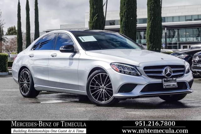 used 2021 Mercedes-Benz C-Class car, priced at $33,994