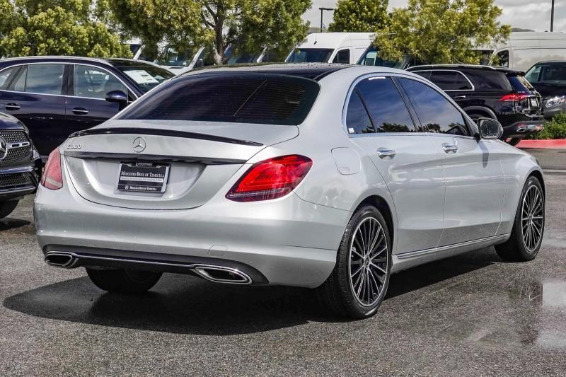 used 2021 Mercedes-Benz C-Class car, priced at $37,991