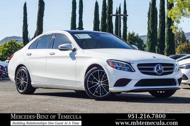 used 2021 Mercedes-Benz C-Class car, priced at $29,991