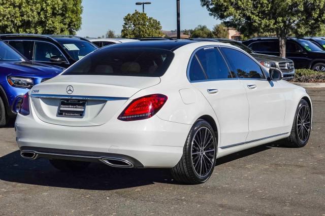 used 2021 Mercedes-Benz C-Class car, priced at $29,991