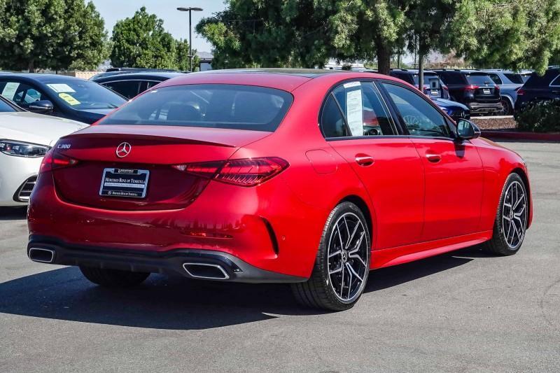 used 2024 Mercedes-Benz C-Class car, priced at $49,994