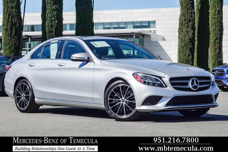 used 2020 Mercedes-Benz C-Class car, priced at $33,275
