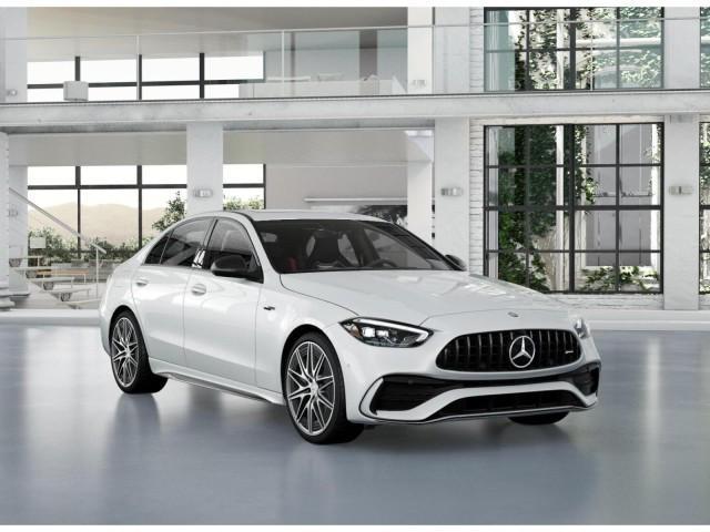 new 2024 Mercedes-Benz AMG C 43 car, priced at $75,470