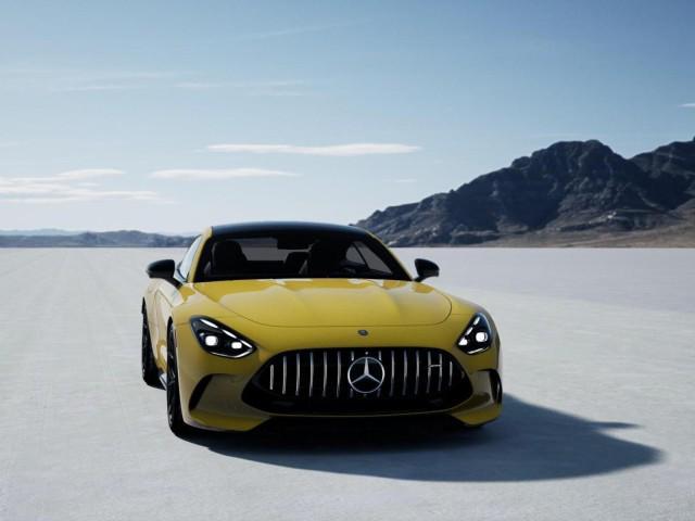 new 2025 Mercedes-Benz AMG GT 55 car, priced at $159,595