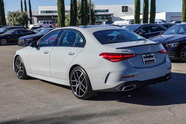 new 2025 Mercedes-Benz C-Class car, priced at $61,430