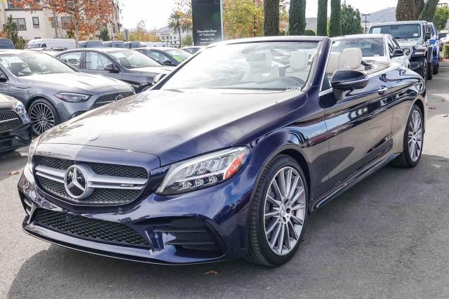 used 2021 Mercedes-Benz AMG C 43 car, priced at $55,992