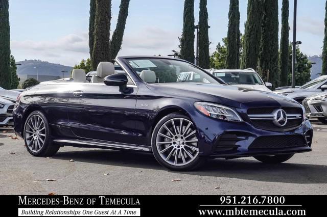 used 2021 Mercedes-Benz AMG C 43 car, priced at $55,992