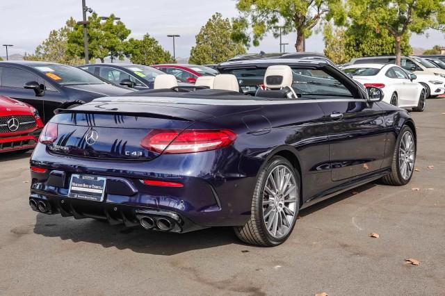 used 2021 Mercedes-Benz AMG C 43 car, priced at $55,992