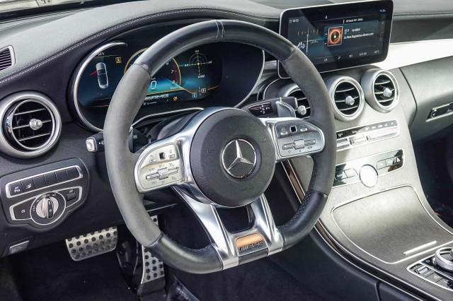 used 2021 Mercedes-Benz AMG C 43 car, priced at $55,992